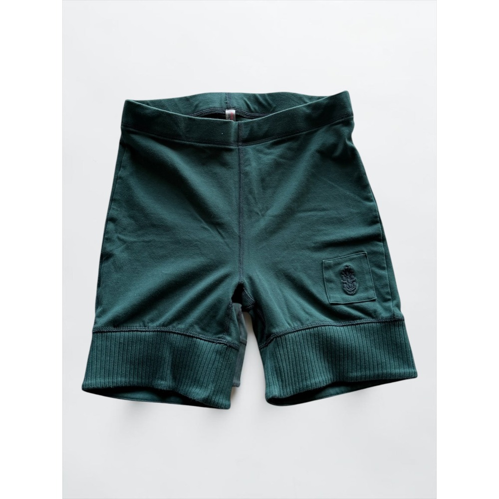 Free People FP Movement Prajna Shorts Forest Green Biker Yoga XS/S